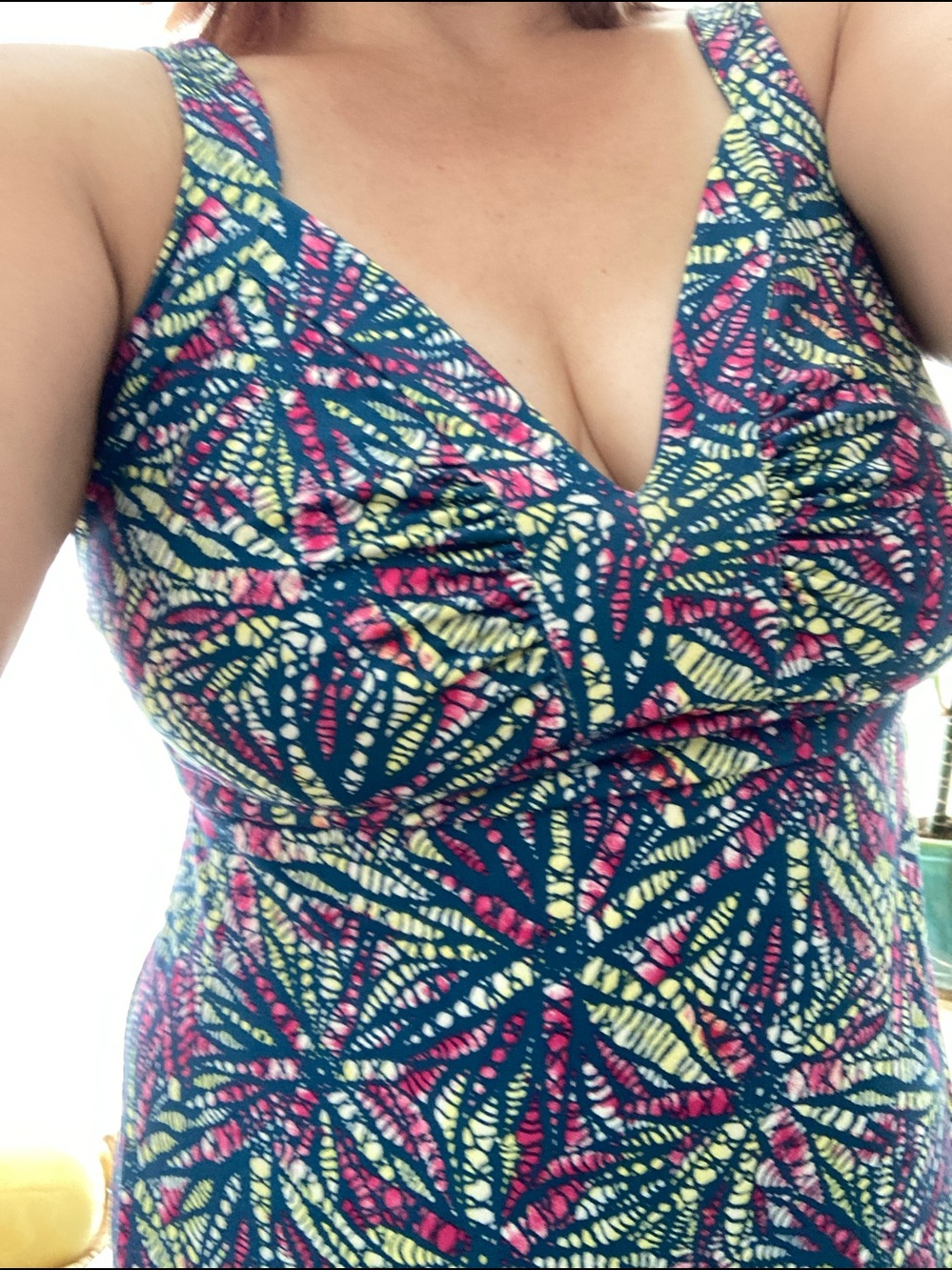 Patagonia Mosaic Design Athleisure Dress Size L - Picture 3 of 10